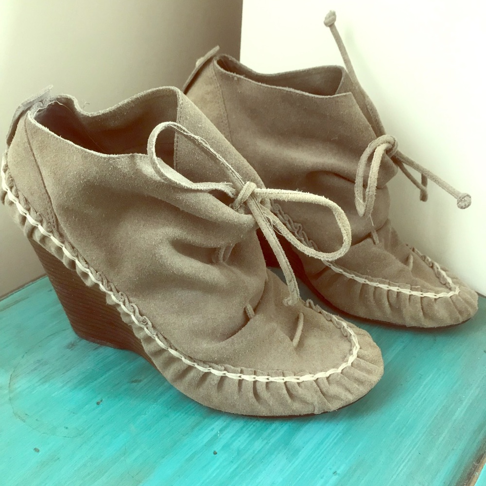 Miss Sixty lace-up wedges